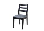 ISO9001 Dark Gray Upholstered Dining Chairs