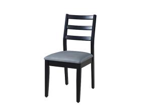 Quality ISO9001 Dark Gray Upholstered Dining Chairs wholesale
