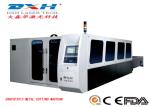 Fully Enclosed Fiber Laser Metal Cutting Machine , CNC Metal Laser Cutter PC