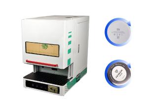 Quality Safty Enclosed Fiber Laser Marking Machine 20W 50W Easy Operate wholesale
