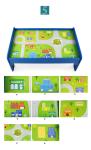 Mini Wooden 88pcs City Road Builder Wooden Board Game