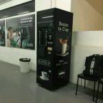 LE308B Fresh ground coffee& milk tea smart vending machine