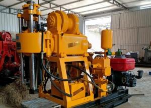 China 200 Meters Soil Test Drilling Machine Wheels Or Crawler Mounted Portable on sale