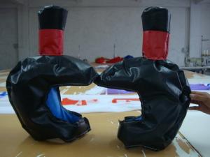 Quality Inflatable Amusement Park With Sumo Suit Helmets For Inflatable Sport Games wholesale