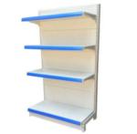 Convenient fashion grocery store display rack gondola shelf