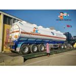 BPW Axle Sulfuric Acid Crude Oil 42000L Vacuum Tank Trailer