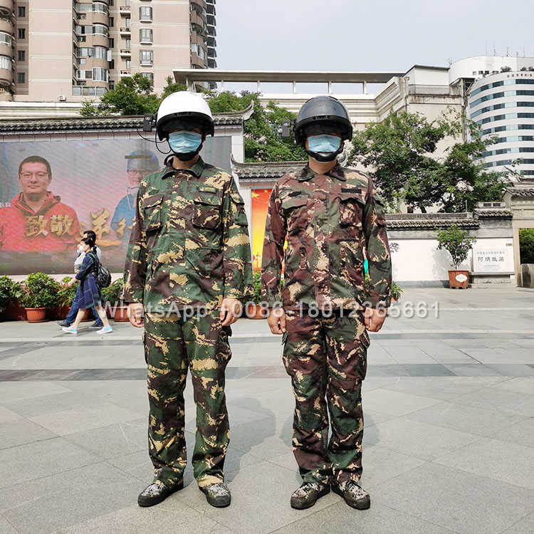 Thermal Imaging Safety Smart Temperature Measuring Helmet