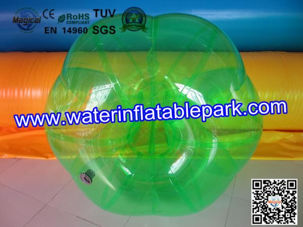 High Durability Inflatable Bumper Ball Soccer 0.9mm PVC Tarpaulin
