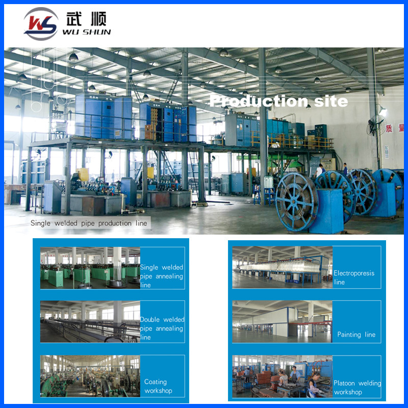 Colorful Zn Coated Bundy Pipe , Galvanized Refrigeration Tube 4 X 0.5 mm