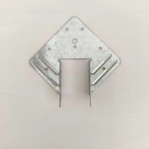 Quality 14-Gauge 2MM Hurricane Ties For Rafters 24 Pack Strong Straps Brackets Hot Dip Galvanized Powder Coating Clips Joist Hangers For 2X Deck Joists Roof wholesale
