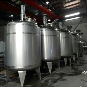 Quality Staineless Steel 316L Pillow Plate Jacket Tank , Wine Jacketed Storage Tank Reactor wholesale