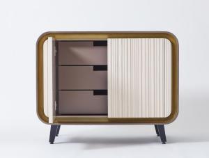 Quality The Ritz-Carlton hotel 5-star High End luxury Solid Wood Tapered Legs colorful Media Console and dresser wholesale