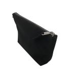 OEM Washable Screen Printed Black Travel Makeup Bag