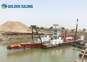 Quality JULONG JLCSD300 Cutterhead Suction Dredge / Sand Dredging Boat For Your Dredging Challenges wholesale