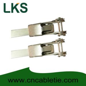 Quality LKS-600mm Universal Stainless Steel Clamping Ties wholesale