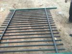 Customized Black Zinc Steel Metal Garrison Fence Panels Maintenance Free