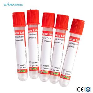 Quality 13x100mm Vacuum Blood Collection Plain Tube wholesale