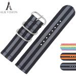 Canvas Nylon Band for Watch Watchband Sports Strap Belt for Women Men Watches