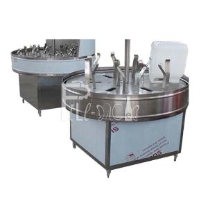 Quality 3000BPH Glass Cans Water Bottle Filling Machine With Semi Auto Rinser wholesale