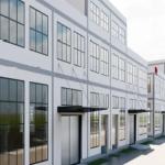 Anti Corrosion Metal Large Workshop Buildings Mordern High Durability Space