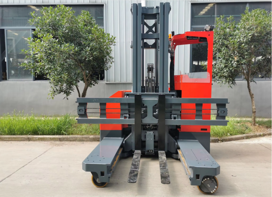 3 Ton 5 Ton Multi Directional Forklift 4 Directional Reach Truck For Long Material Handling
