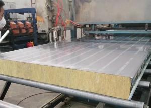 Quality 75mm Oven Stainless Steel High Density Rock Wool Sandwich Panel wholesale
