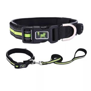 Quality Personalized Large Dog Collars Leashes Strong Wear Resistant wholesale