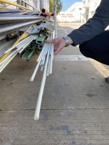 Quality 9.5mm 10mm Flexible Epoxy FRP Rods Durable Fiberglass Dowel Rods wholesale