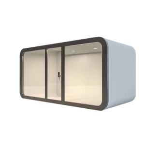 Quality Premade Apple House 20ft Glass Sliding Door for Mini Portable Office wholesale