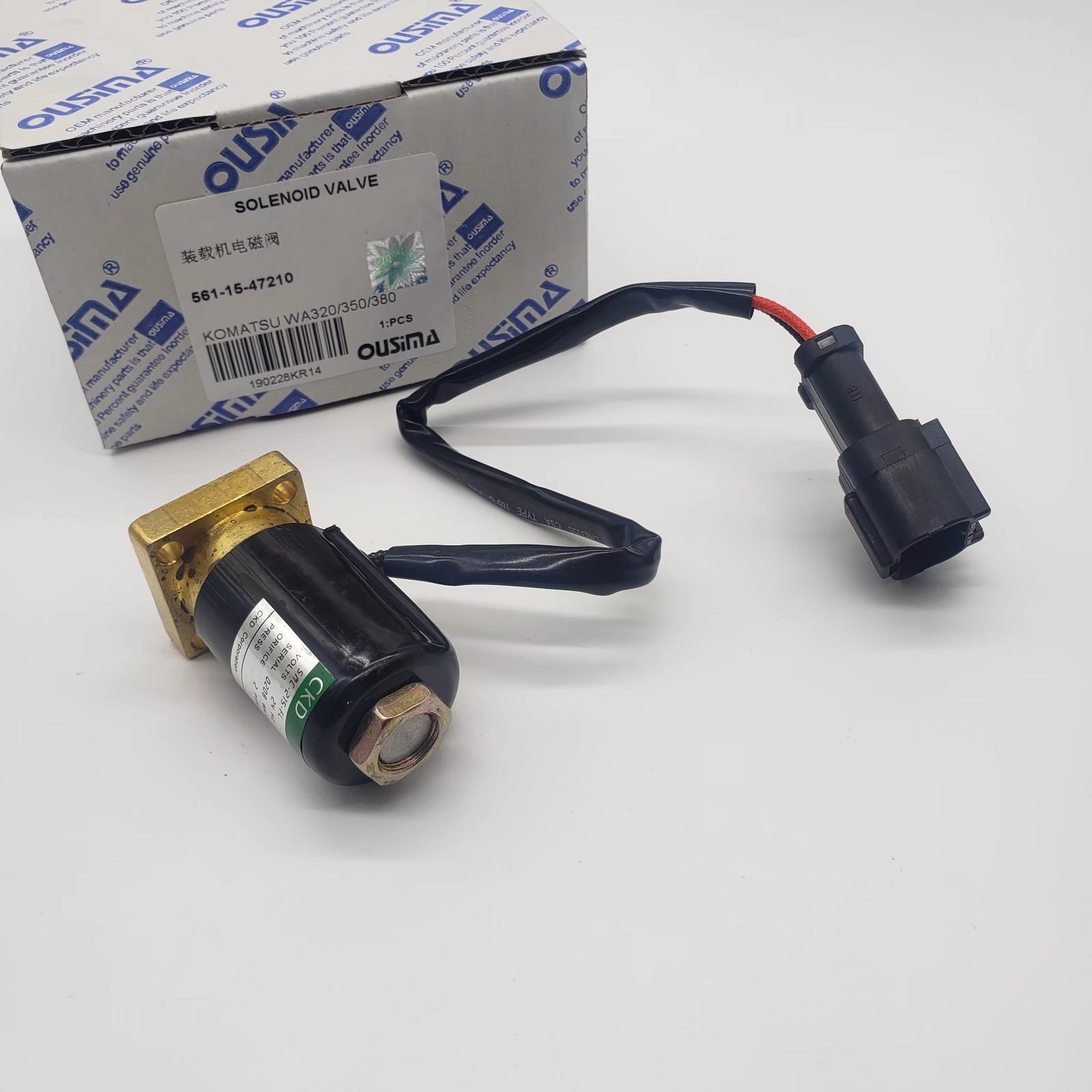OUSIMA 561-15-47210 Solenoid Valve For Komatsu WA320 WA350 WA380