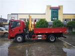 5610mm Span SQ16ZK4Q 16000kg HOWO 6×4 Chassis Knuckle Boom Lorry Crane With 11m