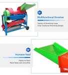 Multi Functional Agricultural Farm Machinery Diesel Agriculture Thresher Machine