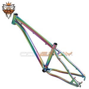 Quality Tapered 26 Hardtail Mountain Bike Frames PVD Anoxide Electric Plating wholesale