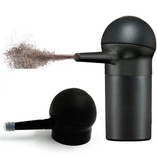 Effective Hair Building Fiber Powder Spray Applicator for Thick and Revitalized Hair