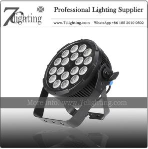 Quality Round Parcan 18X12W LED PAR Light RGBW with Strobe Dimming Change Lighting Effect wholesale