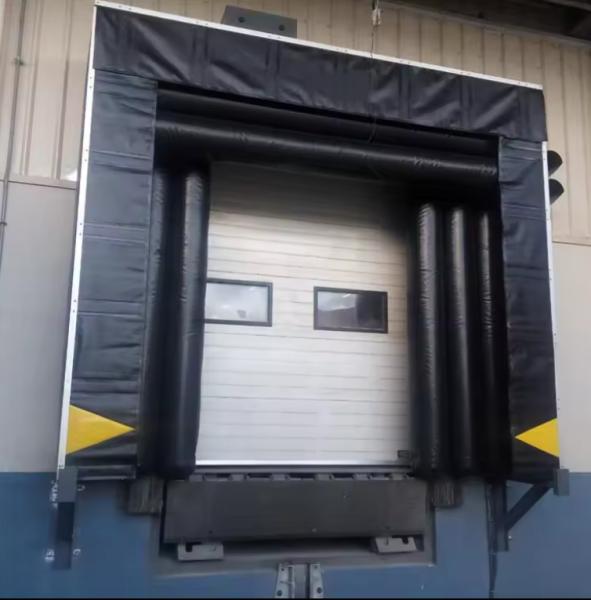 Flexible Inflatable Dock Shelter with Pressure and Excellent Weather Resistance