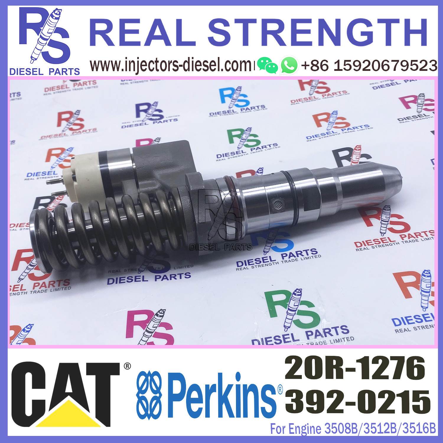 Common Rail Control Valve Injector Valve Common Rail Injector for 3508B/3512B/3516B 392-0215 20R-1276