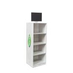 Stackable Free Standing Display Rack Supermarket Beverage Juice Display Stand