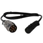 OEM Standard Trailer Harness Connector Electric Motor Contactor Black Color