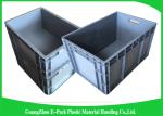 65 Litre Industrial Euro Stacking Containers Heavy Duty Foldable Transport Space