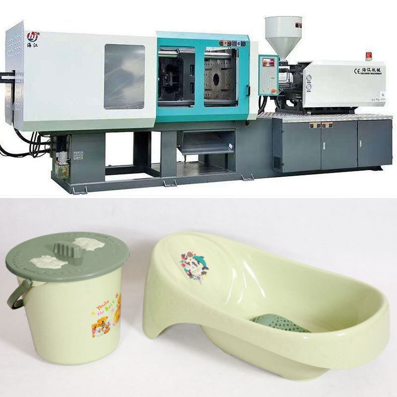 200-300T Clamping Force PVC Pipe Fitting Injection Molding Machine 0.3-0.6Mpa Cooling Water Pressure 4.5T Machine Weight