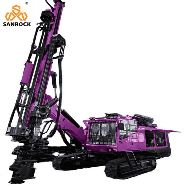 Crawler Diesel Drilling Rig Automatic Integrated DTH Drill Rig Mining Hydraulic