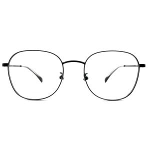 Quality FM2583 Customized Round Metal Eyeglasses Frames Lightweight Durable Stainless Eyewear wholesale