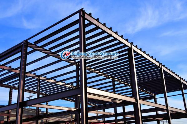 Cheap Welded Metal Building Construction Pre Engineered Prefabricated Steel Structure Workshop for sale