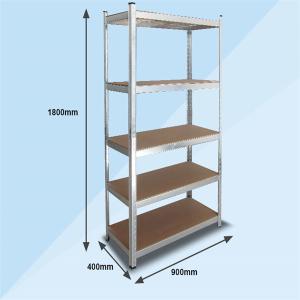 Quality Galvanized Boltless Storage Rack Industry Heavy Duty Steel Shelving wholesale