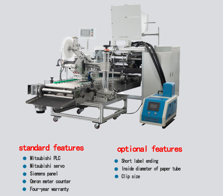Design Automatic Cling Film And Aluminum Foil Paper Roll Slitting And Rewinding Machine