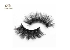Quality Plastic Cotton Stalk Black 18MM Natural False Eyelashes wholesale