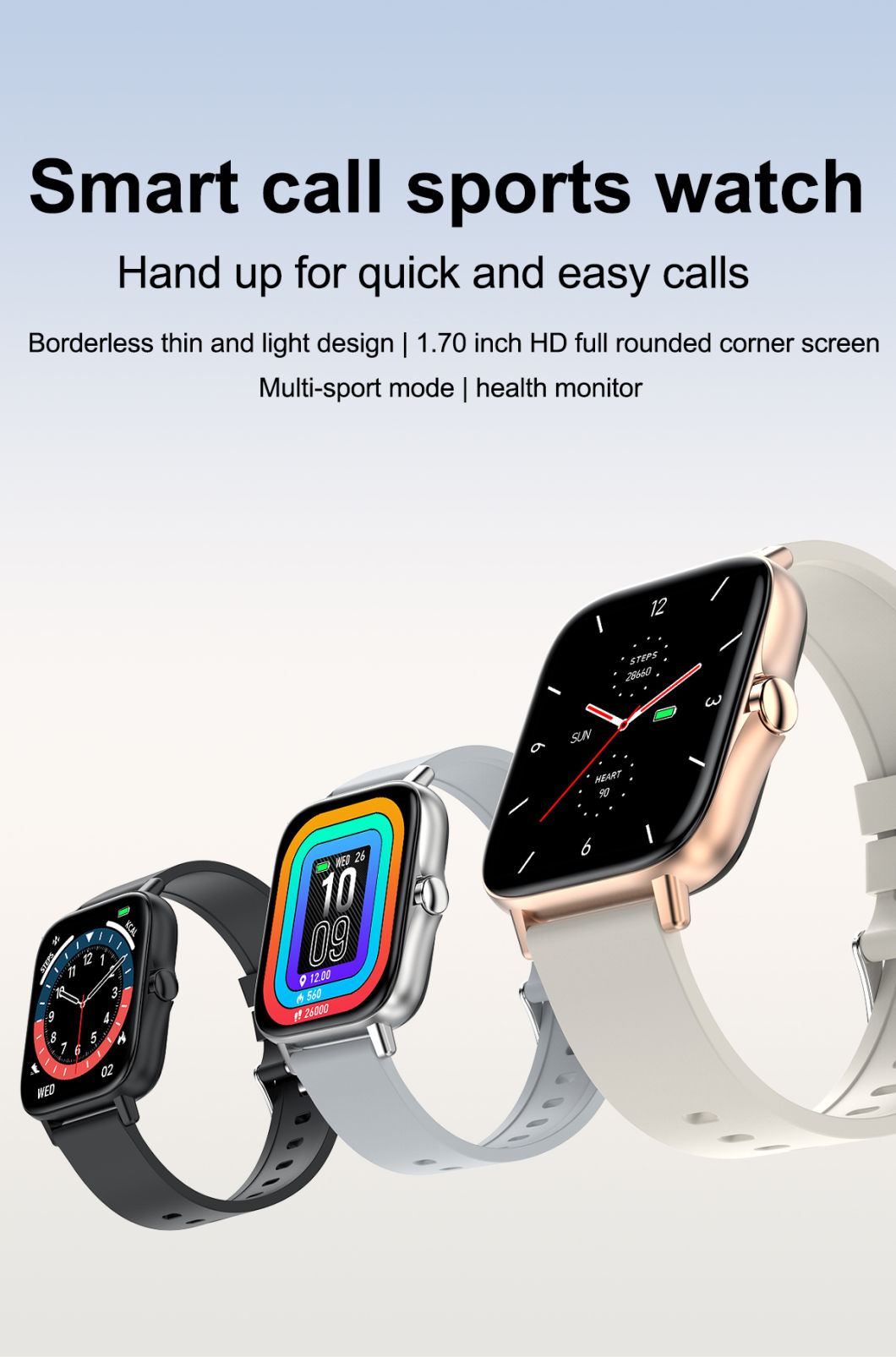Smart Watch 2022 Bt Phone Call Android Ios T42z Smartwatch Body Temperature Blood Pressure Oxygen Heart Monitor Health Tracker