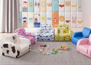 Quality PU Material Kids Couch Chair , Kids Sofa Seat 2 In 1 Flip Open Couch Bed wholesale