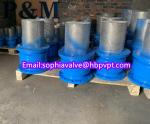 dn100 pn16 GGG50 foot valve stainless steel screen
